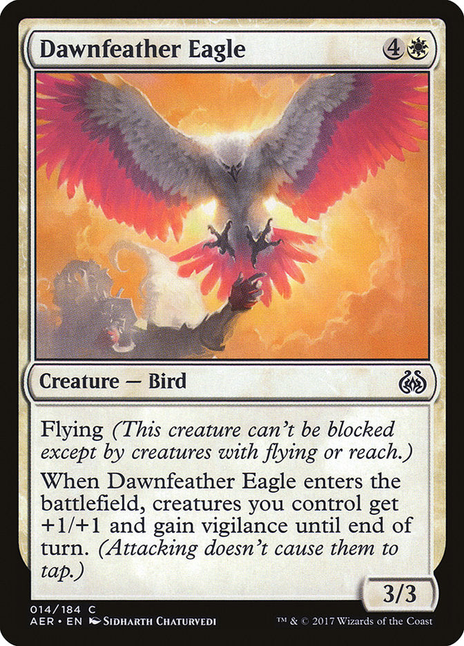Dawnfeather Eagle (Intro Pack) [Aether Revolt Promos] | Gate City Games LLC