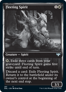 Fleeting Spirit [Innistrad: Double Feature] | Gate City Games LLC