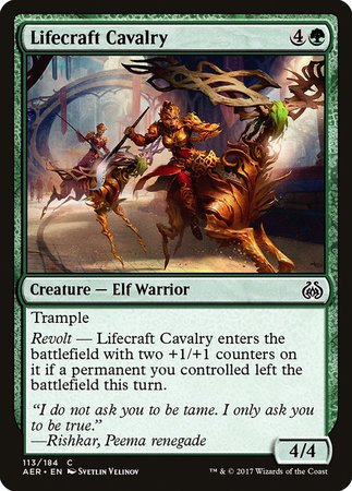 Lifecraft Cavalry [Aether Revolt] | Gate City Games LLC