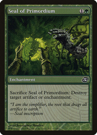 Seal of Primordium [Planar Chaos] | Gate City Games LLC