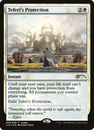 Teferi's Protection (J18) [Judge Gift Cards 2018] | Gate City Games LLC