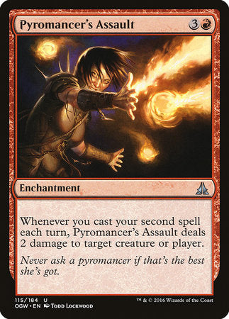 Pyromancer's Assault [Oath of the Gatewatch] | Gate City Games LLC