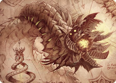 Wurmcoil Engine Art Card [The Brothers' War Art Series] | Gate City Games LLC