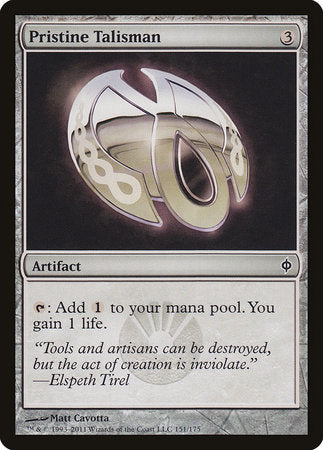 Pristine Talisman [New Phyrexia] | Gate City Games LLC