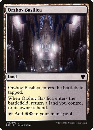 Orzhov Basilica [Commander 2017] | Gate City Games LLC
