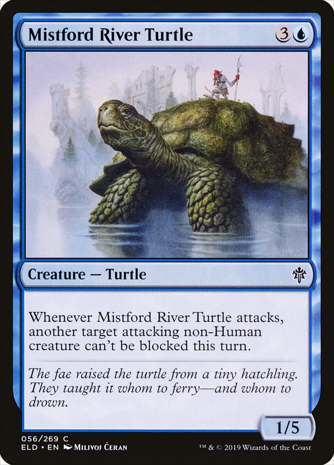 Mistford River Turtle [Throne of Eldraine] | Gate City Games LLC