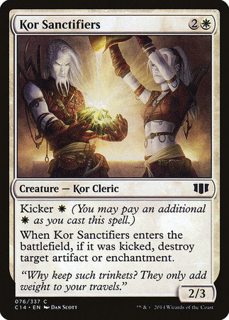 Kor Sanctifiers [Commander 2014] | Gate City Games LLC