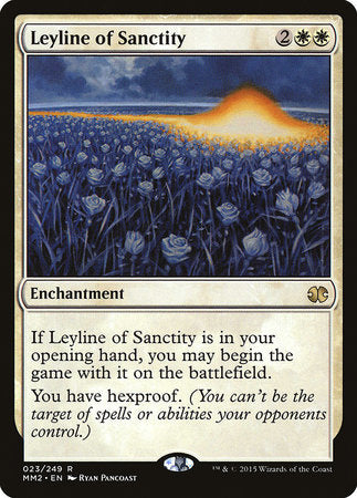 Leyline of Sanctity [Modern Masters 2015] | Gate City Games LLC