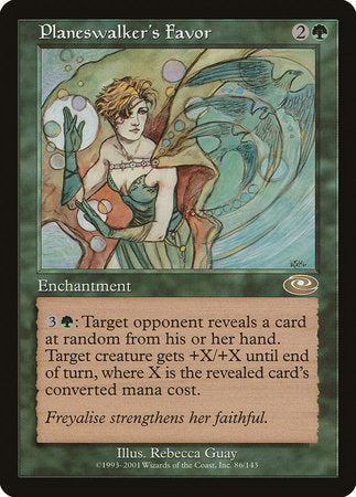 Planeswalker's Favor [Planeshift] | Gate City Games LLC