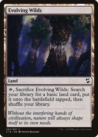 Evolving Wilds [Commander 2018] | Gate City Games LLC