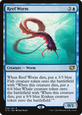 Reef Worm [Commander 2014] | Gate City Games LLC