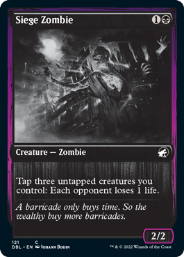Siege Zombie [Innistrad: Double Feature] | Gate City Games LLC
