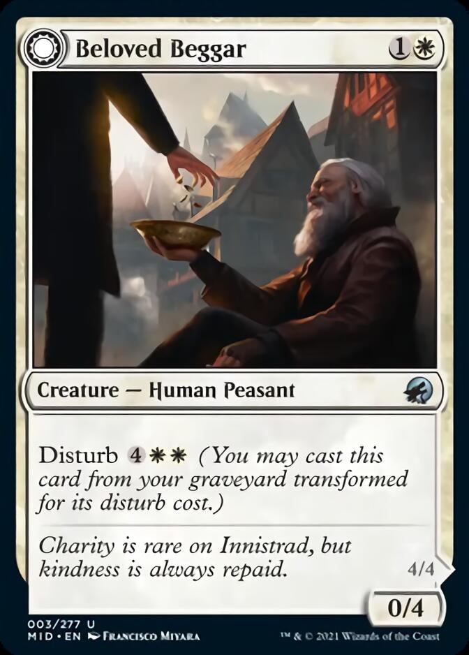 Beloved Beggar // Generous Soul [Innistrad: Midnight Hunt] | Gate City Games LLC