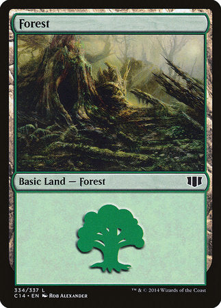 Forest (334) [Commander 2014] | Gate City Games LLC