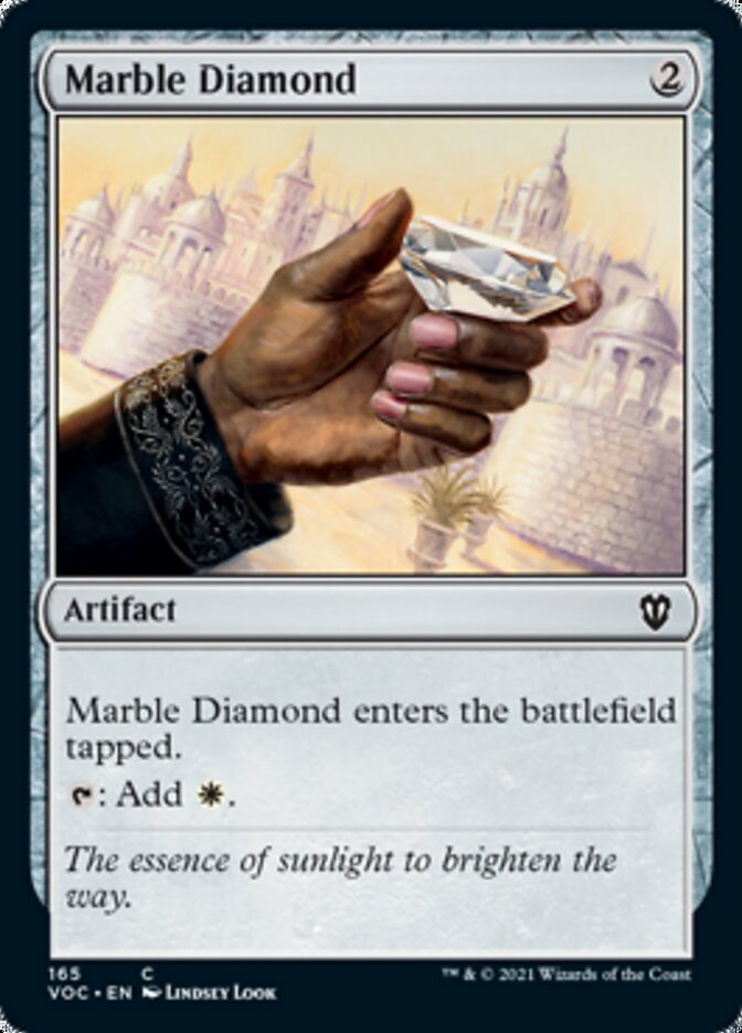 Marble Diamond [Innistrad: Crimson Vow Commander] | Gate City Games LLC