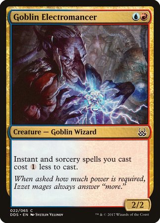 Goblin Electromancer [Duel Decks: Mind vs. Might] | Gate City Games LLC