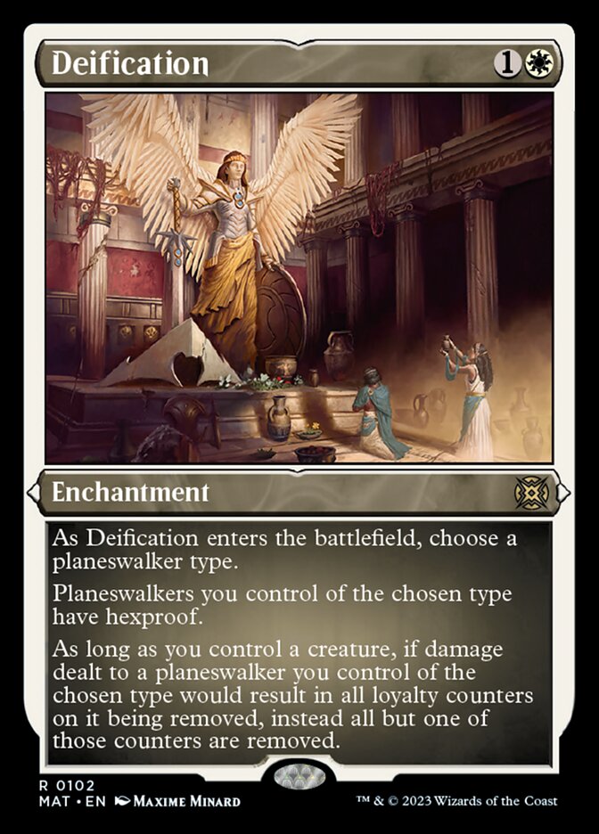 Deification (Foil Etched) [March of the Machine: The Aftermath] | Gate City Games LLC