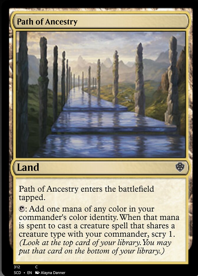 Path of Ancestry [Starter Commander Decks] | Gate City Games LLC