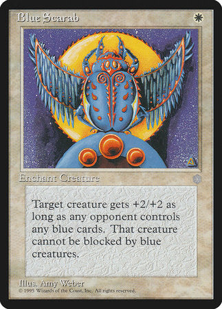 Blue Scarab [Ice Age] | Gate City Games LLC