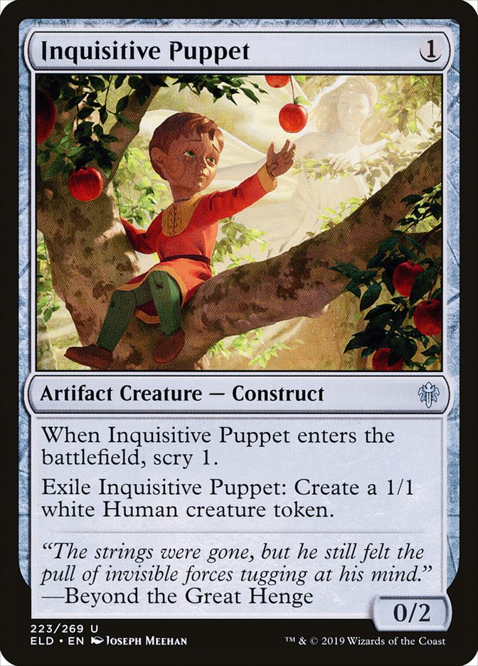 Inquisitive Puppet [Throne of Eldraine] | Gate City Games LLC