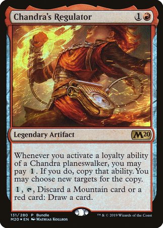 Chandra's Regulator (M20 Bundle) [Core Set 2020 Promos] | Gate City Games LLC