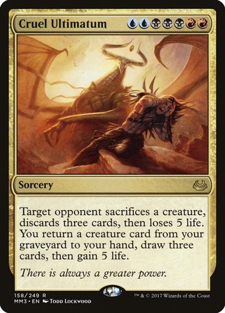 Cruel Ultimatum [Modern Masters 2017] | Gate City Games LLC