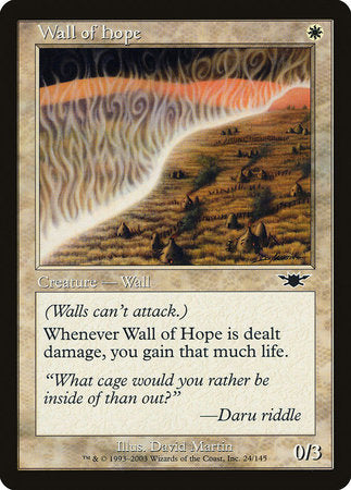 Wall of Hope [Legions] | Gate City Games LLC