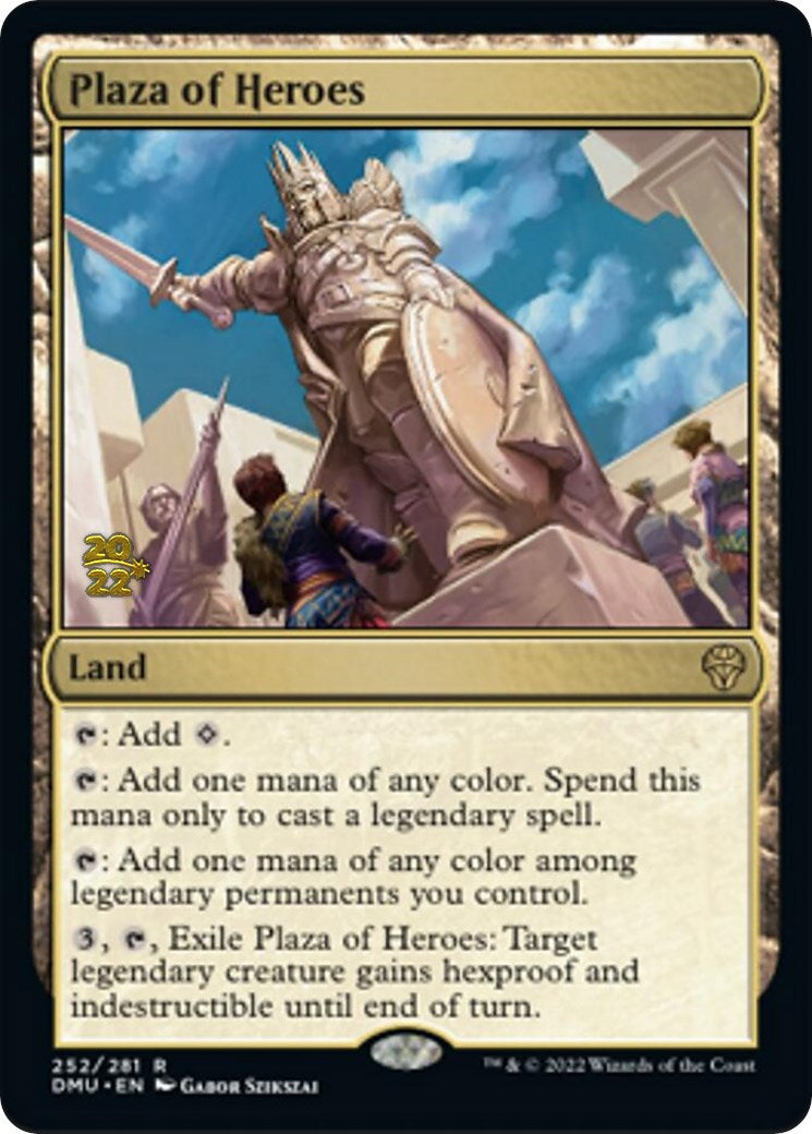 Plaza of Heroes [Dominaria United Prerelease Promos] | Gate City Games LLC