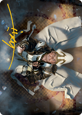 Jerren, Corrupted Bishop Art Card (Gold-Stamped Signature) [Innistrad: Midnight Hunt Art Series] | Gate City Games LLC