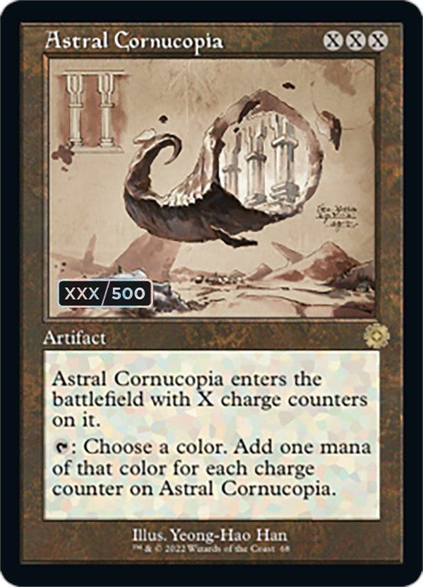 Astral Cornucopia (Retro Schematic) (Serial Numbered) [The Brothers' War Retro Artifacts] | Gate City Games LLC