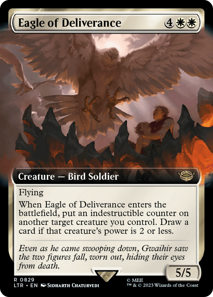 Eagle of Deliverance (Extended Art) [The Lord of the Rings: Tales of Middle-Earth] | Gate City Games LLC