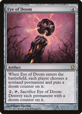 Eye of Doom [Commander 2013] | Gate City Games LLC