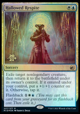 Hallowed Respite [Innistrad: Midnight Hunt Prerelease Promos] | Gate City Games LLC