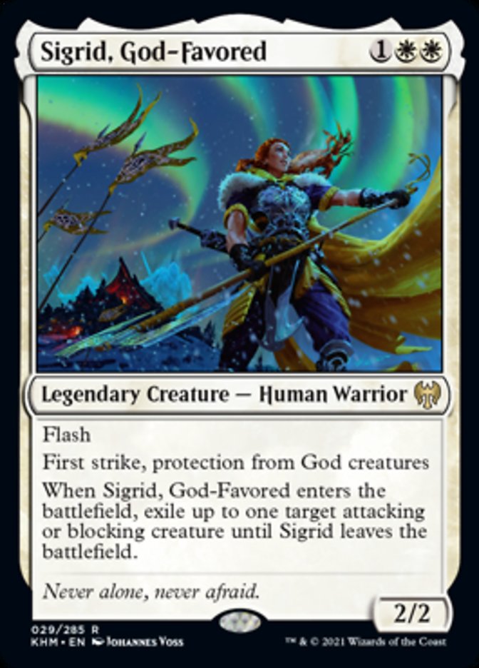 Sigrid, God-Favored [Kaldheim] | Gate City Games LLC