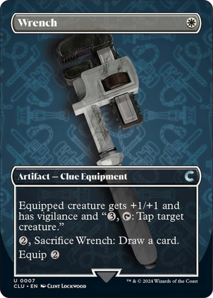 Wrench (Borderless) [Ravnica: Clue Edition] | Gate City Games LLC