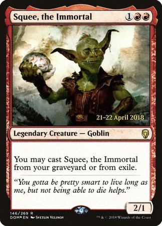 Squee, the Immortal [Dominaria Promos] | Gate City Games LLC