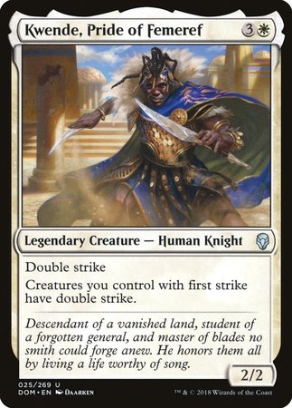 Kwende, Pride of Femeref [Dominaria] | Gate City Games LLC