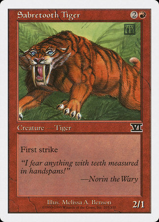 Sabretooth Tiger [Classic Sixth Edition] | Gate City Games LLC
