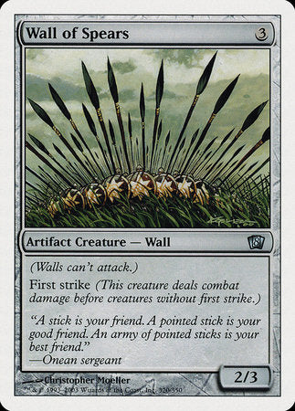 Wall of Spears [Eighth Edition] | Gate City Games LLC