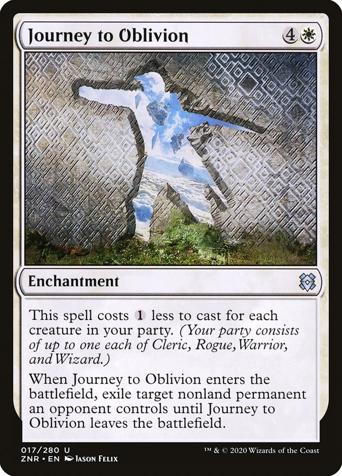 Journey to Oblivion [Zendikar Rising] | Gate City Games LLC
