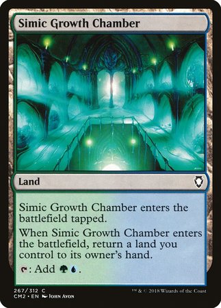 Simic Growth Chamber [Commander Anthology Volume II] | Gate City Games LLC