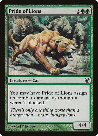 Pride of Lions [Duel Decks: Ajani vs. Nicol Bolas] | Gate City Games LLC