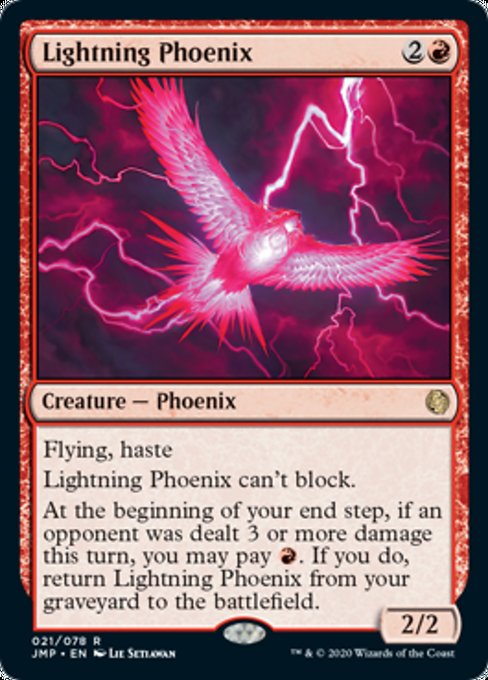 Lightning Phoenix [Jumpstart] | Gate City Games LLC