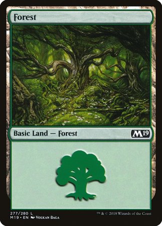 Forest (277) [Core Set 2019] | Gate City Games LLC