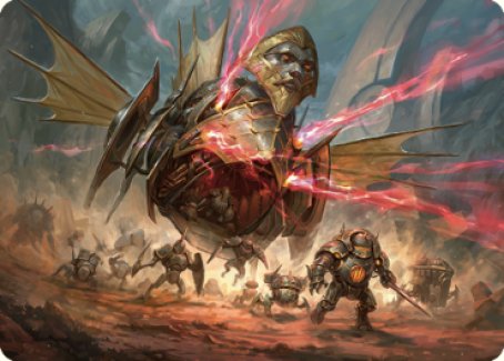 Liberator, Urza's Battlethopter Art Card [The Brothers' War Art Series] | Gate City Games LLC