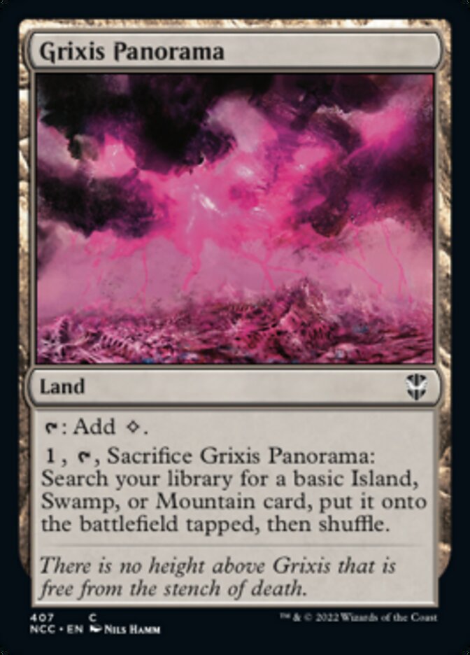 Grixis Panorama [Streets of New Capenna Commander] | Gate City Games LLC