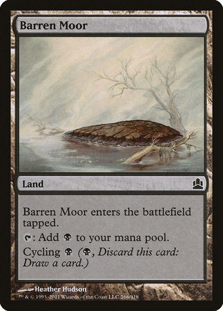 Barren Moor [Commander 2011] | Gate City Games LLC