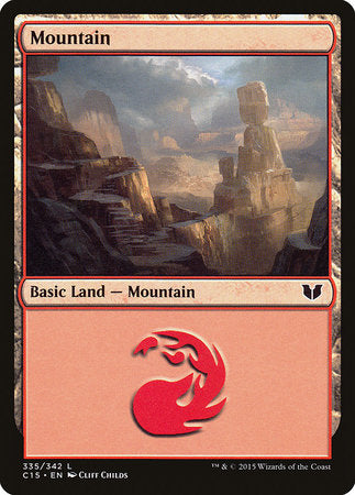 Mountain (335) [Commander 2015] | Gate City Games LLC