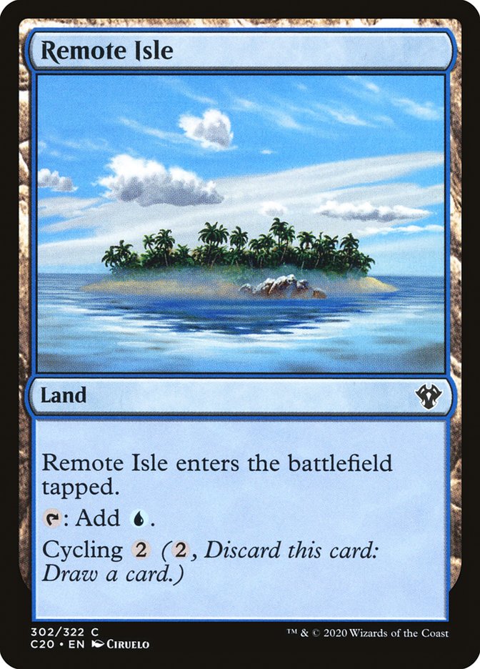 Remote Isle [Commander 2020] | Gate City Games LLC