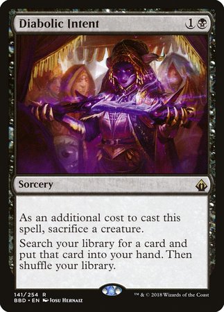 Diabolic Intent [Battlebond] | Gate City Games LLC